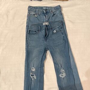 Boys 13/14 Blue Distressed Jeans
